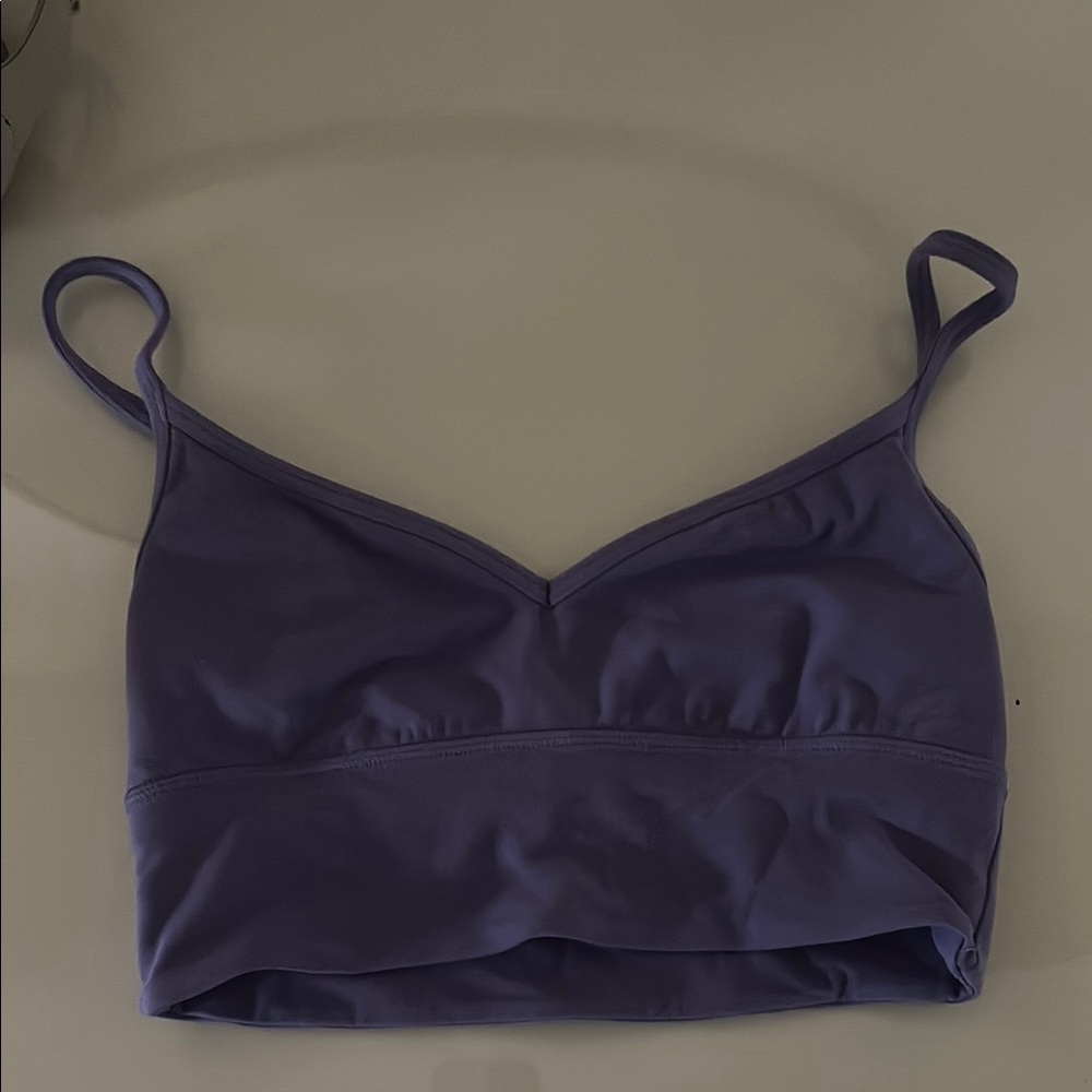 Purple Lululemon bra top